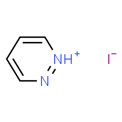 ChemSpider 2D Image | Pyridazin-1-ium iodide | C4H5IN2