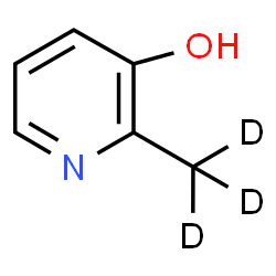 ChemSpider 2D Image | 2-(~2~H_3_)Methyl-3-pyridinol | C6H4D3NO