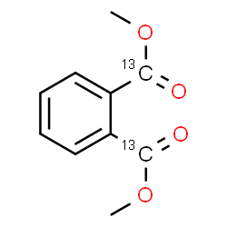 ChemSpider 2D Image | Dimethyl 1,2-benzene(~13~C_2_)dicarboxylate | C813C2H10O4