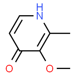 ChemSpider 2D Image | 3-Methoxy-2-methylpyridin-4-ol | C7H9NO2