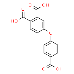 ChemSpider 2D Image | 4-(4-Carboxyphenoxy)phthalic acid | C15H10O7