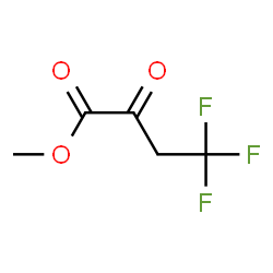 ChemSpider 2D Image | Methyl 4,4,4-trifluoro-2-oxobutanoate | C5H5F3O3
