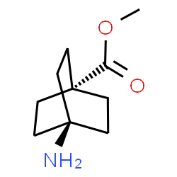 ChemSpider 2D Image | Methyl 4-aminobicyclo[2.2.2]octane-1-carboxylate | C10H17NO2