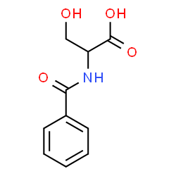 ChemSpider 2D Image | benzoylserine | C10H11NO4