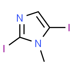 ChemSpider 2D Image | 2,5-Diiodo-1-methylimidazole | C4H4I2N2