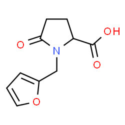 ChemSpider 2D Image | 1-(2-Furylmethyl)-5-oxoproline | C10H11NO4