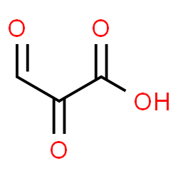 ChemSpider 2D Image | 2,3-Dioxopropanoic acid | C3H2O4