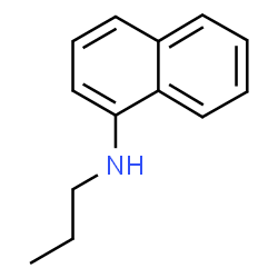 ChemSpider 2D Image | N-Propyl-1-naphthalenamine | C13H15N