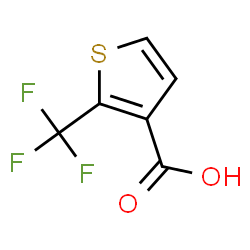 ChemSpider 2D Image | 2-(Trifluoromethyl)-3-thiophenecarboxylic acid | C6H3F3O2S