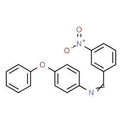 ChemSpider 2D Image | 1-(3-Nitrophenyl)-N-(4-phenoxyphenyl)methanimine | C19H14N2O3