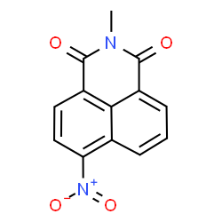 ChemSpider 2D Image | 2-Methyl-6-nitro-benzo[de]isoquinoline-1,3-dione | C13H8N2O4