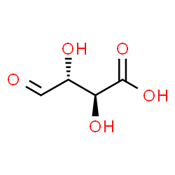 ChemSpider 2D Image | (2S,3R)-2,3-Dihydroxy-4-oxobutanoic acid | C4H6O5