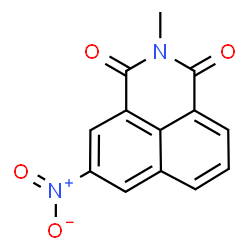 ChemSpider 2D Image | 2-Methyl-5-nitro-benzo[de]isoquinoline-1,3-dione | C13H8N2O4