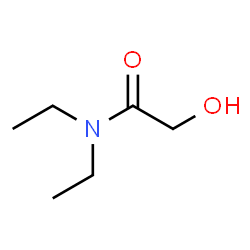 ChemSpider 2D Image | N,N-Diethylglycolamide | C6H13NO2