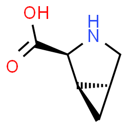 ChemSpider 2D Image | (2S)-3-Azabicyclo[3.1.0]hexane-2-carboxylic acid | C6H9NO2