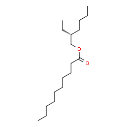 ChemSpider 2D Image | (2R)-2-Ethylhexyl decanoate | C18H36O2