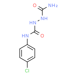 ChemSpider 2D Image | N-(4-Chlorophenyl)-1,2-hydrazinedicarboxamide | C8H9ClN4O2