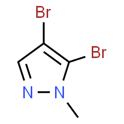 ChemSpider 2D Image | 4,5-Dibromo-1-methyl-1H-pyrazole | C4H4Br2N2