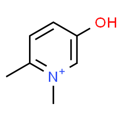 ChemSpider 2D Image | 5-Hydroxy-1,2-dimethylpyridinium | C7H10NO