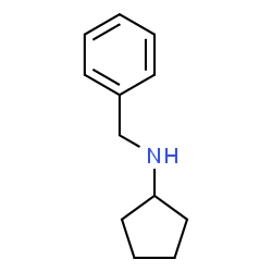 ChemSpider 2D Image | N-Benzylcyclopentanamine | C12H17N