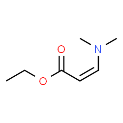ChemSpider 2D Image | Ethyl (2Z)-3-(dimethylamino)acrylate | C7H13NO2