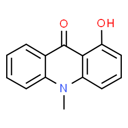 ChemSpider 2D Image | 1-Hydroxy-N-methylacridone | C14H11NO2