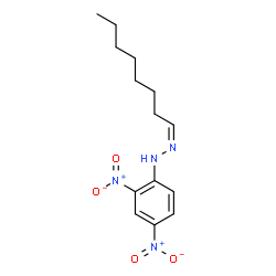 ChemSpider 2D Image | (2Z)-1-(2,4-Dinitrophenyl)-2-octylidenehydrazine | C14H20N4O4