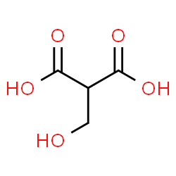 ChemSpider 2D Image | (Hydroxymethyl)malonic acid | C4H6O5