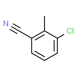 ChemSpider 2D Image | 3-Chloro-2-methylbenzonitrile | C8H6ClN