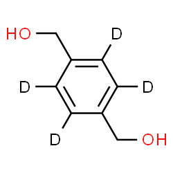 ChemSpider 2D Image | (~2~H_4_)-1,4-Phenylenedimethanol | C8H6D4O2