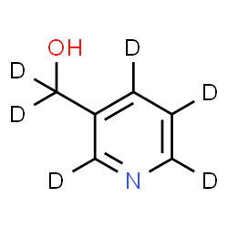 ChemSpider 2D Image | (~2~H_4_)-3-Pyridinyl(~2~H_2_)methanol | C6HD6NO