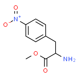 ChemSpider 2D Image | Methyl 4-nitrophenylalaninate | C10H12N2O4