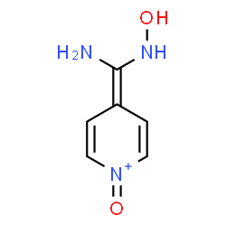 ChemSpider 2D Image | 4-[Amino(hydroxyamino)methylene]-1-oxo-1,4-dihydropyridinium | C6H8N3O2