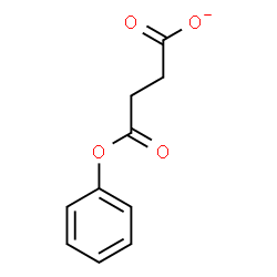ChemSpider 2D Image | 4-Oxo-4-phenoxybutanoate | C10H9O4