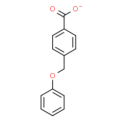 ChemSpider 2D Image | 4-(Phenoxymethyl)benzoate | C14H11O3