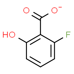 ChemSpider 2D Image | 2-Fluoro-6-hydroxybenzoate | C7H4FO3