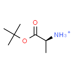 ChemSpider 2D Image | (2S)-1-[(2-Methyl-2-propanyl)oxy]-1-oxo-2-propanaminium | C7H16NO2