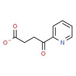ChemSpider 2D Image | 4-Oxo-4-(2-pyridinyl)butanoate | C9H8NO3