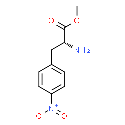 ChemSpider 2D Image | Methyl 4-nitro-D-phenylalaninate | C10H12N2O4