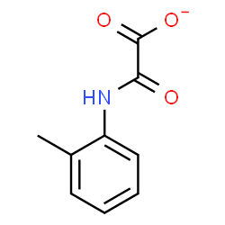 ChemSpider 2D Image | [(2-Methylphenyl)amino](oxo)acetate | C9H8NO3