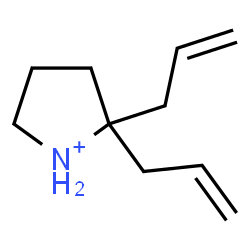 ChemSpider 2D Image | 2,2-Diallylpyrrolidinium | C10H18N