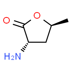 ChemSpider 2D Image | (3S,5S)-3-Amino-5-methyldihydro-2(3H)-furanone | C5H9NO2