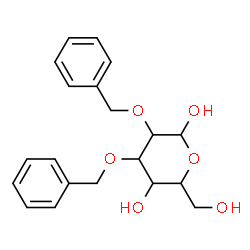 ChemSpider 2D Image | 2,3-Di-O-benzylhexopyranose | C20H24O6