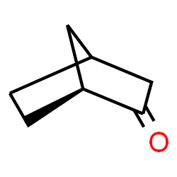 ChemSpider 2D Image | (1S)-Bicyclo[2.2.1]heptan-2-one | C7H10O