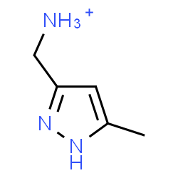 ChemSpider 2D Image | (5-Methyl-1H-pyrazol-3-yl)methanaminium | C5H10N3