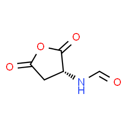 ChemSpider 2D Image | N-[(3R)-2,5-Dioxotetrahydro-3-furanyl]formamide | C5H5NO4