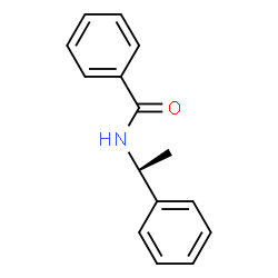 ChemSpider 2D Image | N-[(1S)-1-Phenylethyl]benzamide | C15H15NO