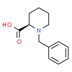 ChemSpider 2D Image | (2R)-1-Benzyl-2-piperidinecarboxylic acid | C13H17NO2