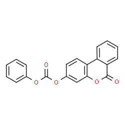ChemSpider 2D Image | 6-Oxo-6H-benzo[c]chromen-3-yl phenyl carbonate | C20H12O5