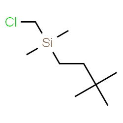 ChemSpider 2D Image | (Chloromethyl)(3,3-dimethylbutyl)dimethylsilane | C9H21ClSi